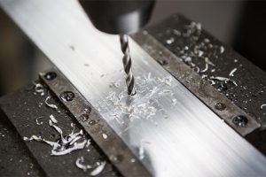 metal tips make holes on aluminum